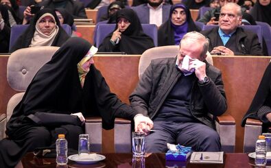 عذرخواهی همسر قالیباف از پزشکیان