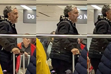 اولین فیلم واضح از پژمان جمشیدی در فرودگاه کانادا