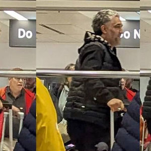 اولین فیلم واضح از پژمان جمشیدی در فرودگاه کانادا