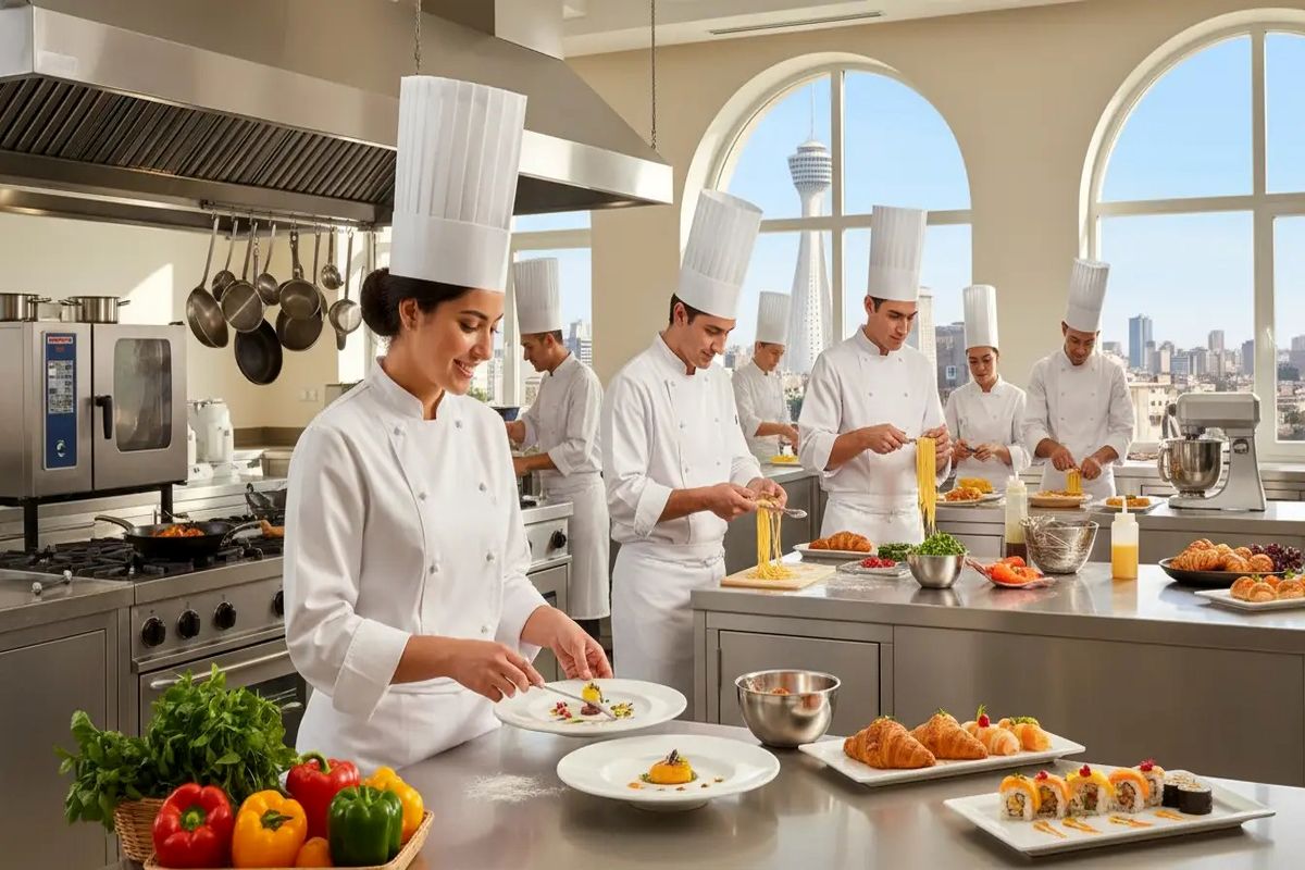 آموزشگاه سفره ایرانی برگزارکننده انواع دوره های آشپزی و شیرینی پزی