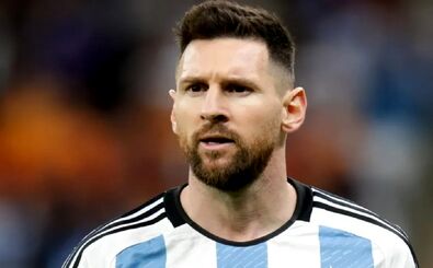 لبخند جالب مسی وقتی خبرنگار به او می‌گوید GOAT/ ویدئو