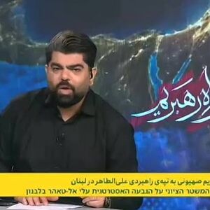 عصبانیت مجری صدا و سیما روی آنتن زنده همراه با پرتاب خودکار/ ویدئو