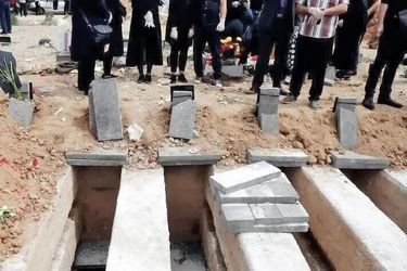 تصاویر کانتینرهای اجساد در پزشکی قانونی تهران/ ویدئو