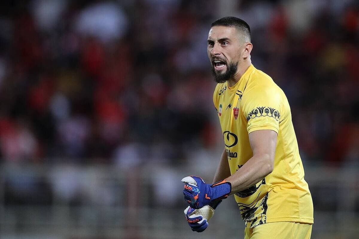 آمار گندوز ضعیف‌تر از ۴ دروازه‌بان قبلی پرسپولیس
