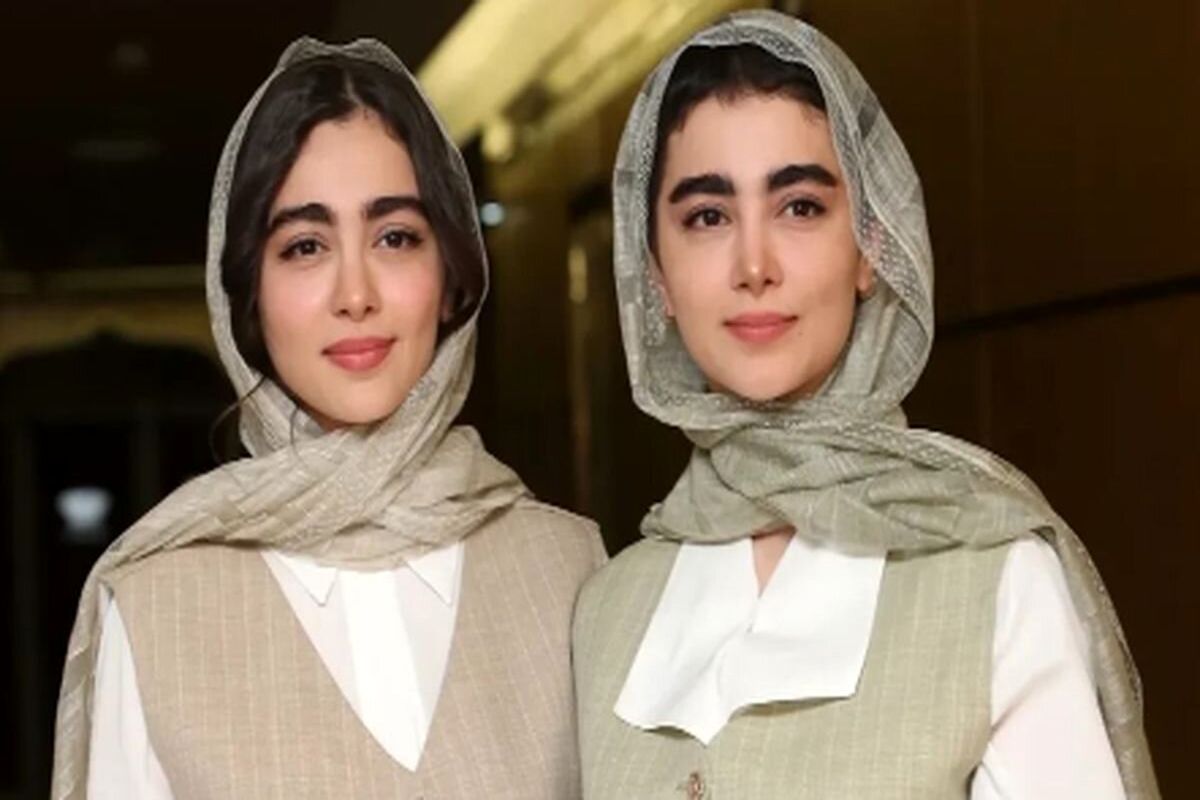 عکس جدید سارا و نیکای سریال پایتخت در کنار مادرشان