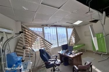 حمله موشکی اسرائیل به بیمارستان سرپل‌ذهاب