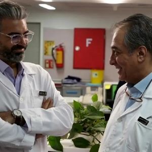 بازیگر سریال ساهره و همسرش در یک قاب عاشقانه