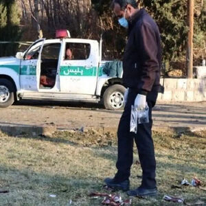تصویری از۲ مامور انتظامی که در شهرستان بمپور شهید شدند