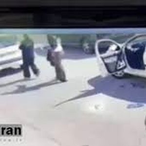 درگیری و ضرب‌وشتم راننده زن توسط مرد در اندیشه کرج/ ویدئو