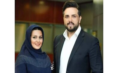 تصویری متفاوت از مجری صدا و سیما همراه با همسرش