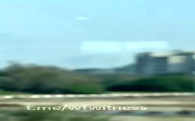 فرودگاه کیش هدف قرار گرفت/ ویدئو