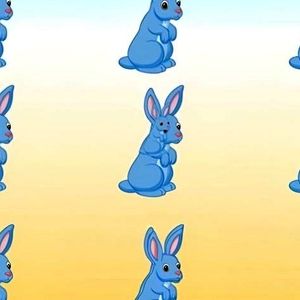 تمام خرگوش‌های این تصویر را در عرض 6 ثانیه پیدا کنید