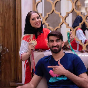 چیدمان شاهانه ویلای علیرضا بیرانوند با سلیقه اکرم بانو/ ویدئو