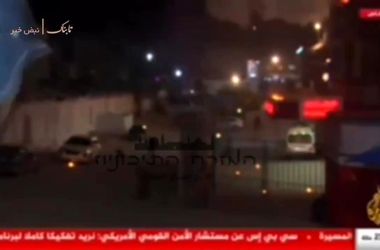 لحظه ترور رهبر حماس حین پخش زنده الجزیره!
