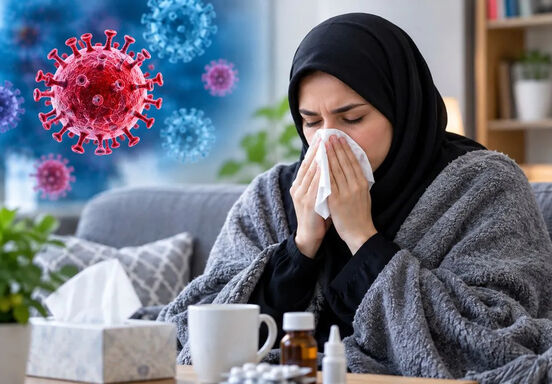 گردش ویروس کرونا از آنفلوانزا پیش افتاد