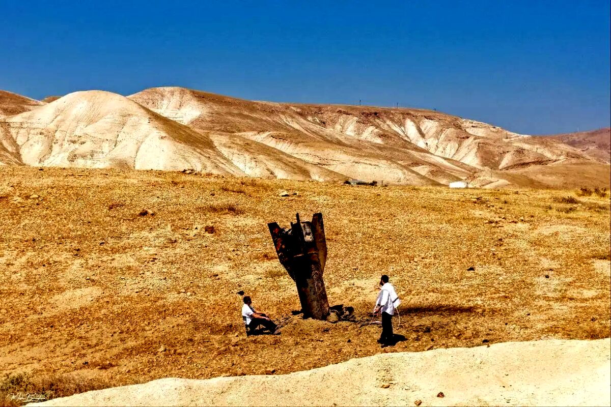 توضیح درباره حواشی عکس مرد اسرائیلی با موشک ایران