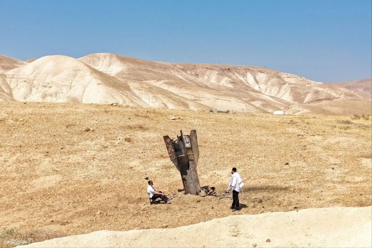 توضیح درباره حواشی عکس مرد اسرائیلی با موشک ایران