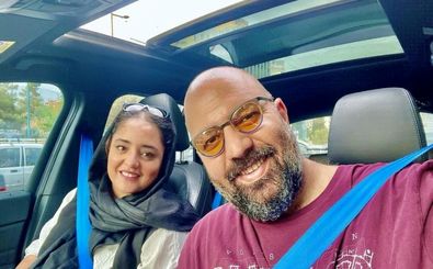 حیوان خانگی اخمالوی نرگس محمدی و علی اوجی/ عکس