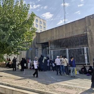 ماجرای ازدحام اتباع افغان در مقابل پلیس مهاجرت
