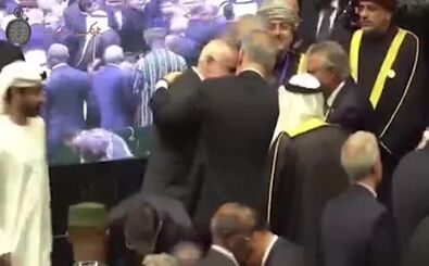ویدیوی عرب‌ها از فرد مشکوک اطراف هنیه در تهران
