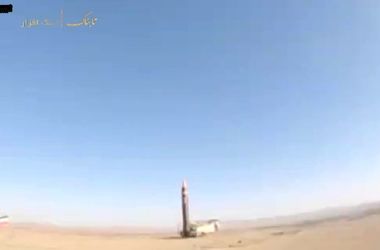 لحظات پرتاب موشک مرگبار جدید ایران/ ویدئو