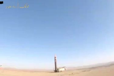 لحظات پرتاب موشک مرگبار جدید ایران/ ویدئو
