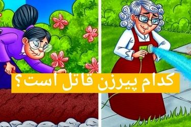 بگو کدوم پیرزن قاتل است؟