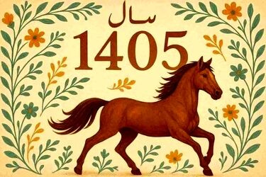 لحظه تحویل سال ۱۴۰۵ + نماد حیوانی سال جدید