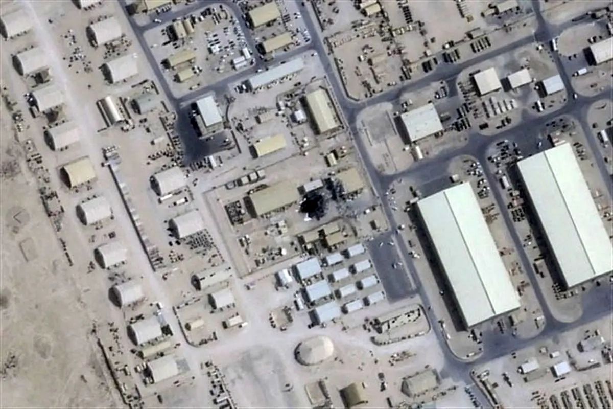 تصویر رادار آسیب‌دیده و گران قیمت آمریکا در اردن