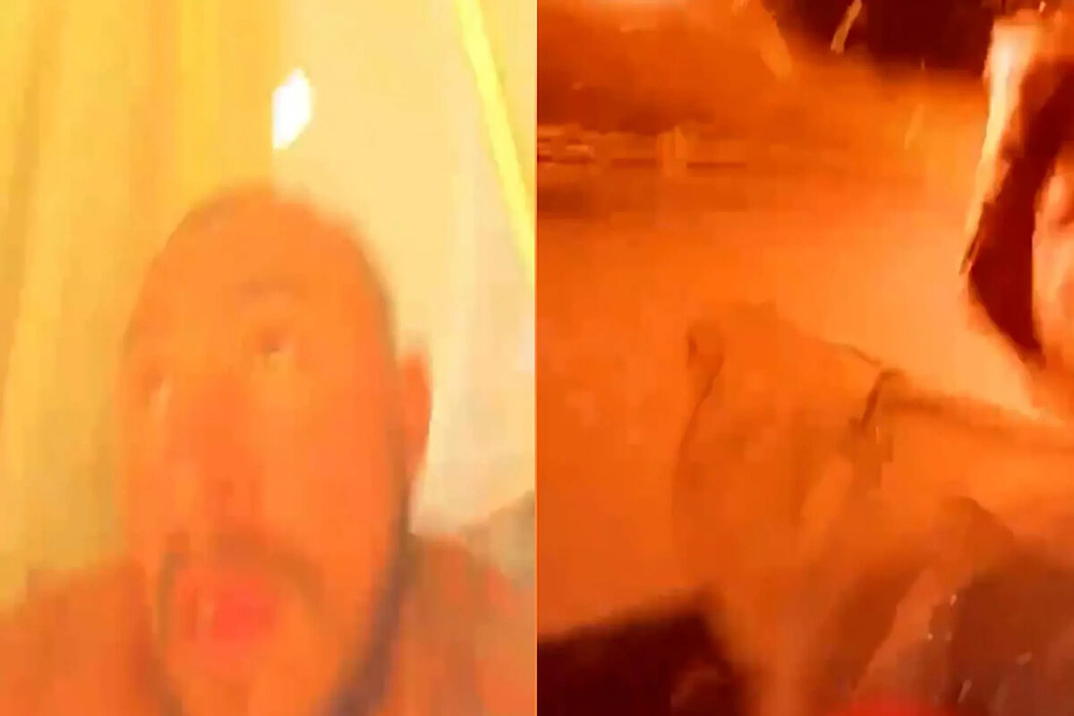 ویدیوی وحشتناک از سلفی با مرگ در لحظه اصابت پهپاد