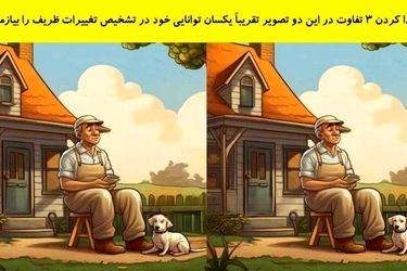 با پیدا کردن 3 تفاوت در این دو تصویر توانایی خود را بیازمایید