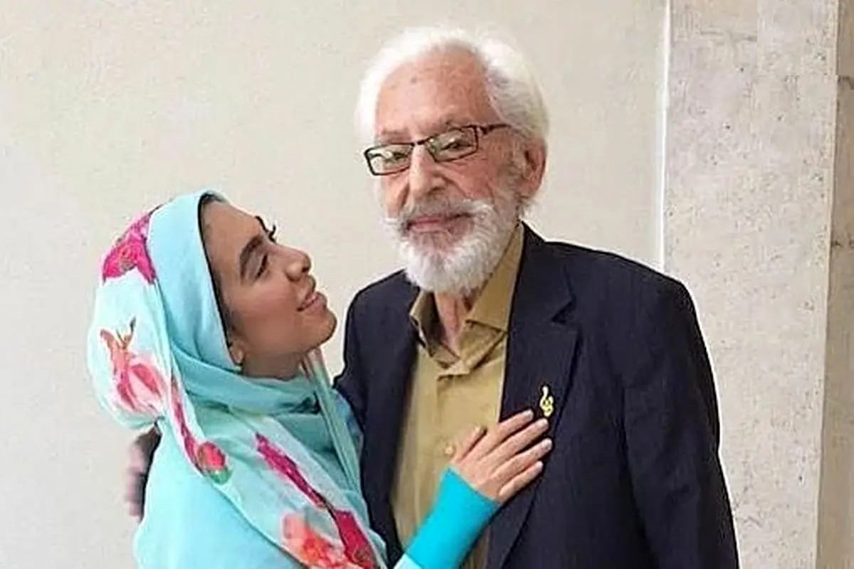  «جمشید مشایخی» در 37 سالگی در کنار «سوسن خواننده»/ عکس