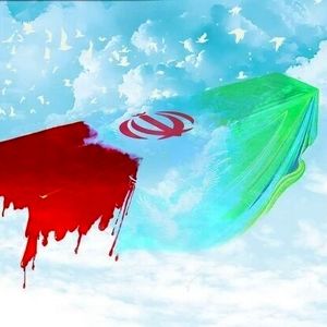 عکسی دیده نشده از داماد شهید، دختر و نوه رهبر انقلاب در آبمیوه فروشی