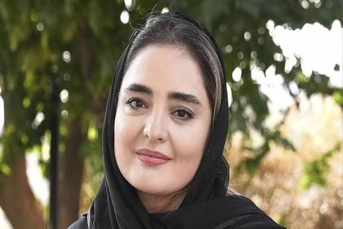 تیپ متفاوت نرگس محمدی در عراق/ عکس