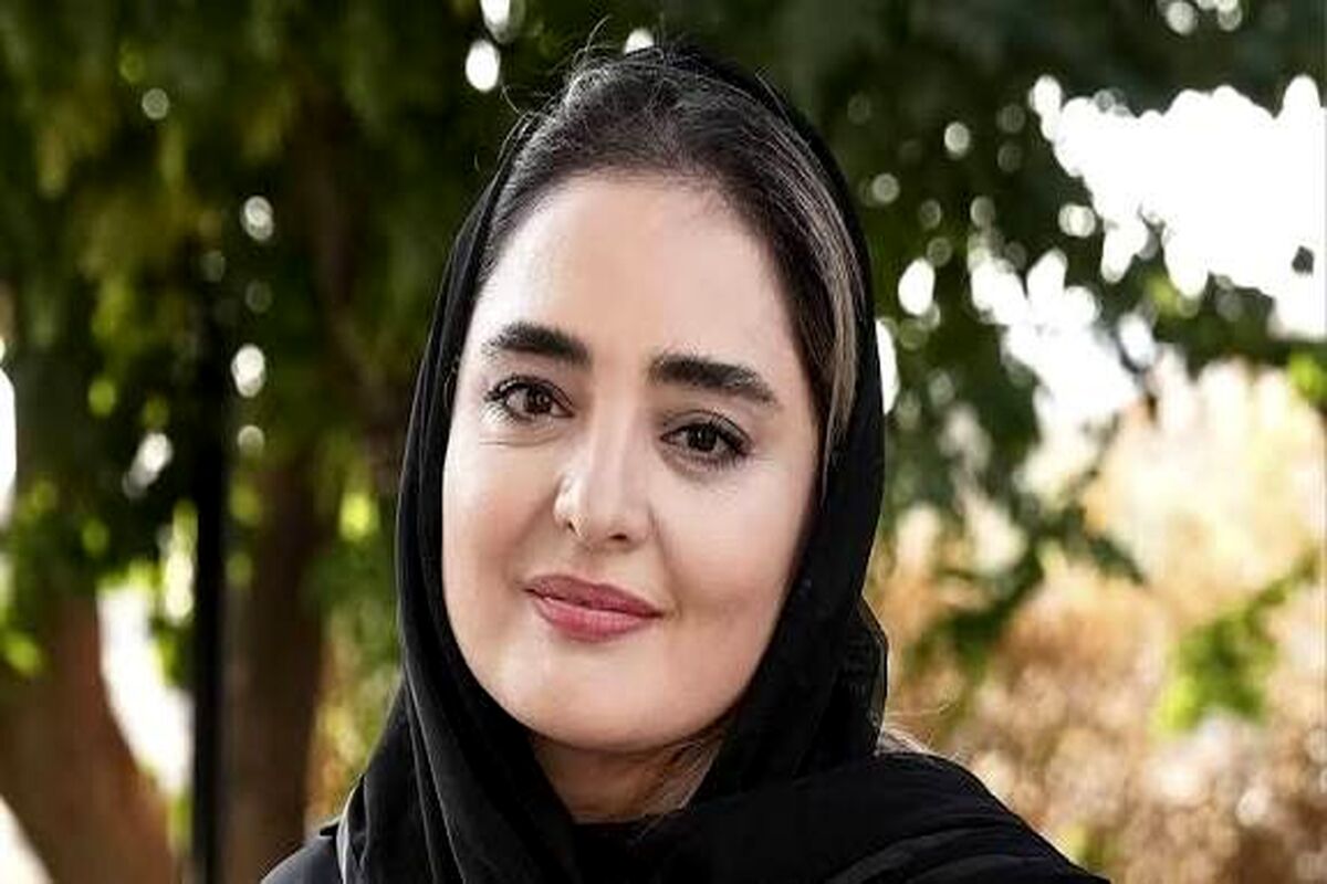 تیپ متفاوت نرگس محمدی در عراق/ عکس