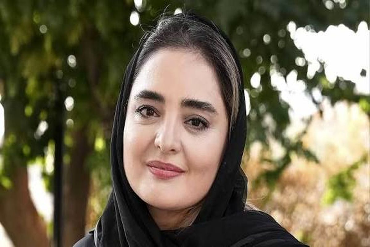 تیپ متفاوت نرگس محمدی در عراق/ عکس
