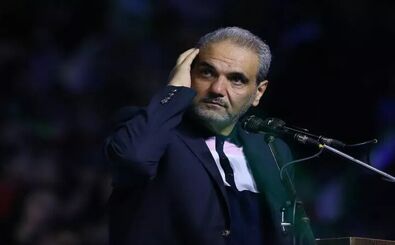 گریه جواد خیابانی روی آنتن زنده/ به مردم ایران توهین نکنید!