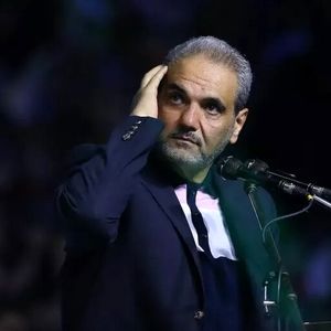 گریه جواد خیابانی روی آنتن زنده/ به مردم ایران توهین نکنید!