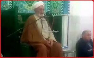 سکته قلبی یک امام جماعت بر بالای منبر/ ویدئو