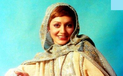 گوگوش در نوجوانی در آغوش پدرش صابر آتشین/ عکس