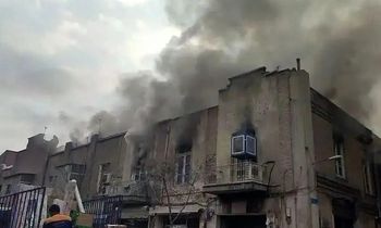 گراند هتل در آتش سوخت