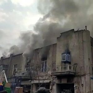 گراند هتل در آتش سوخت