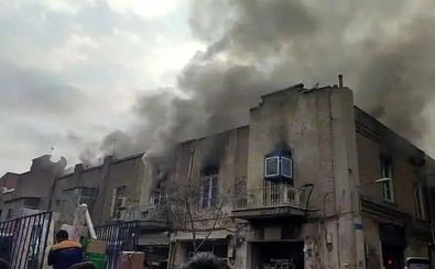 گراند هتل در آتش سوخت