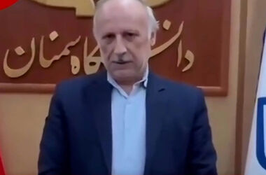 رئیس دانشگاه سمنان از دانشجویان عراقی عذرخواهی کرد/ ویدئو