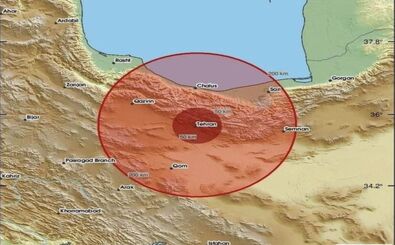 زلزله نسبتا شدید در تهران/ هلال احمر در آماده‌باش/ لرزش‌ها قطع نمی شوند/ زلزله امشب نظامی و تسلیحاتی بود؟