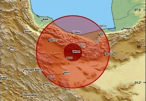 زلزله نسبتا شدید در تهران/ هلال احمر در آماده‌باش/ لرزش‌ها قطع نمی شوند/ زلزله امشب نظامی و تسلیحاتی بود؟