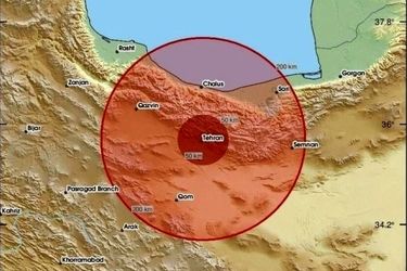 زلزله نسبتا شدید در تهران/ هلال احمر در آماده‌باش/ لرزش‌ها قطع نمی شوند/ زلزله امشب نظامی و تسلیحاتی بود؟