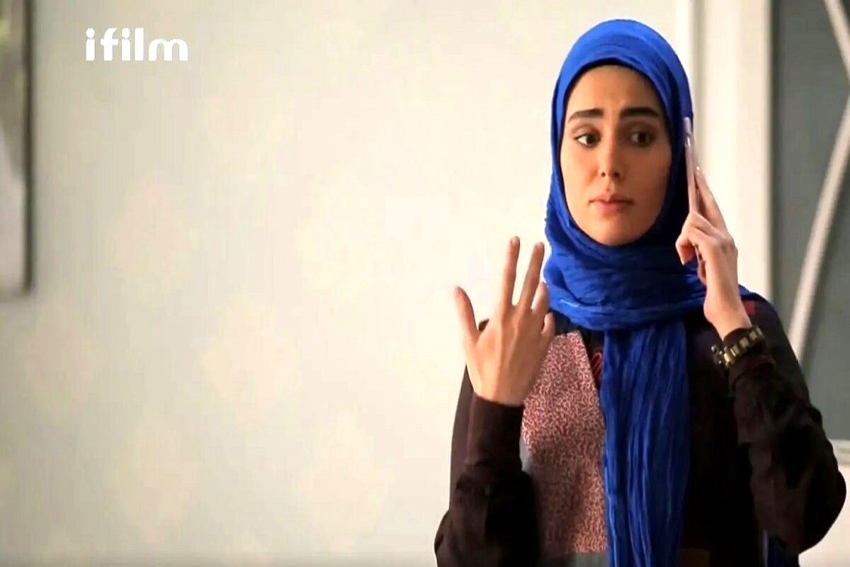 قاب دو نفره آفرین و محمدعلی در پشت صحنه آنام/ عکس