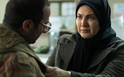 «توران» سریال لحظه گرگ و میش در کنار عمو پورنگ/ عکس