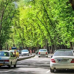  نمایی از خیابان شریعتی فعلی، وقتی خاکی بود/ عکس